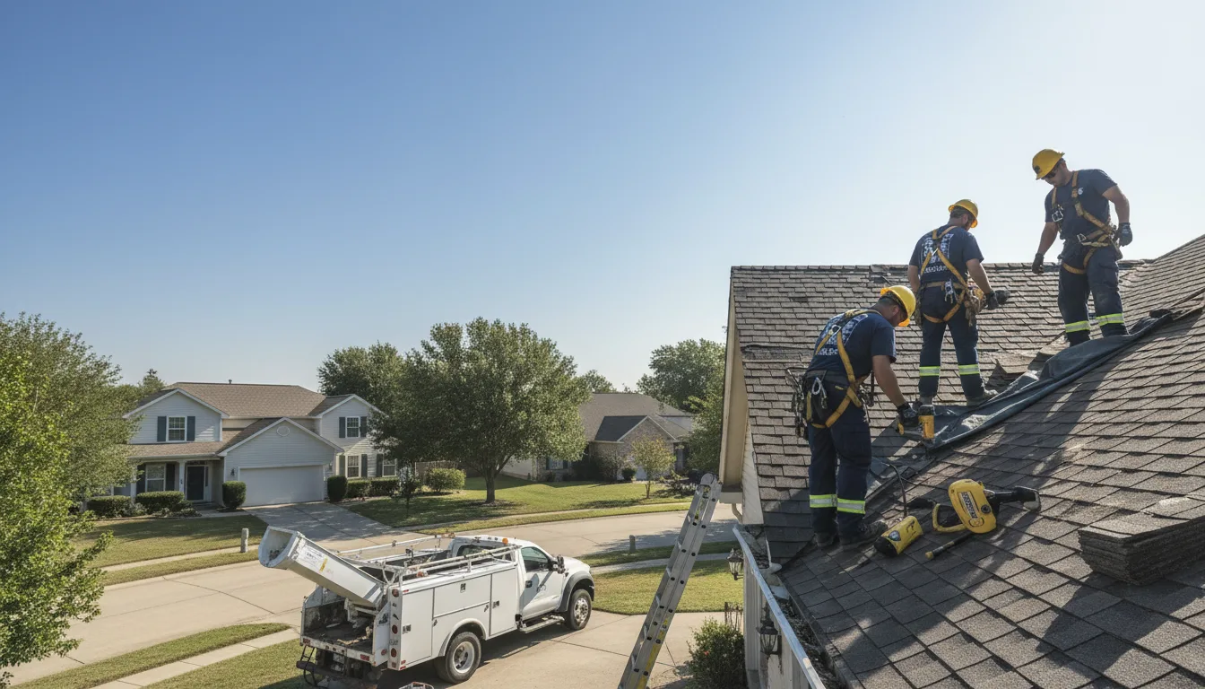 Hail Damage Roof Repair in Bolivar, PA